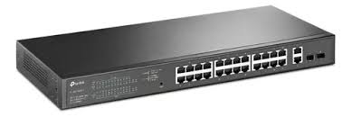SWITCH TL-SG1428PE SMART JETSTREAM GIGABIT DE 24 PUERTOS POE CON 2 RANURAS SFP JETSTREAM HASTA 250 WATTS